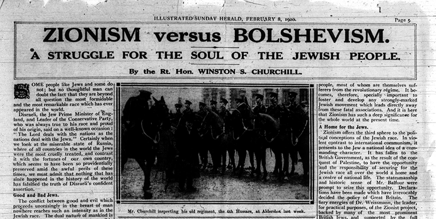 Zionism versus Bolshevism by Winston Churchill